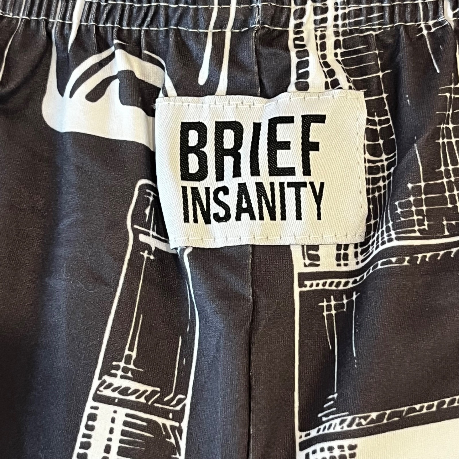 Nwt Brief Insanity Lounge Pants Womens Small Time For Wine Sleep — image 6 of 8